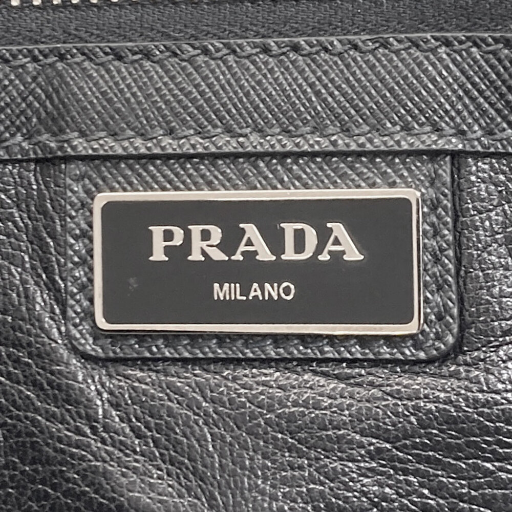 Prada 2-Way Business Bag, Saffiano Leather, Men's PRADA - Picture 6 of 13